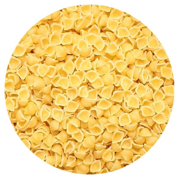 Nudeln Suppenmuscheln aus Weizen